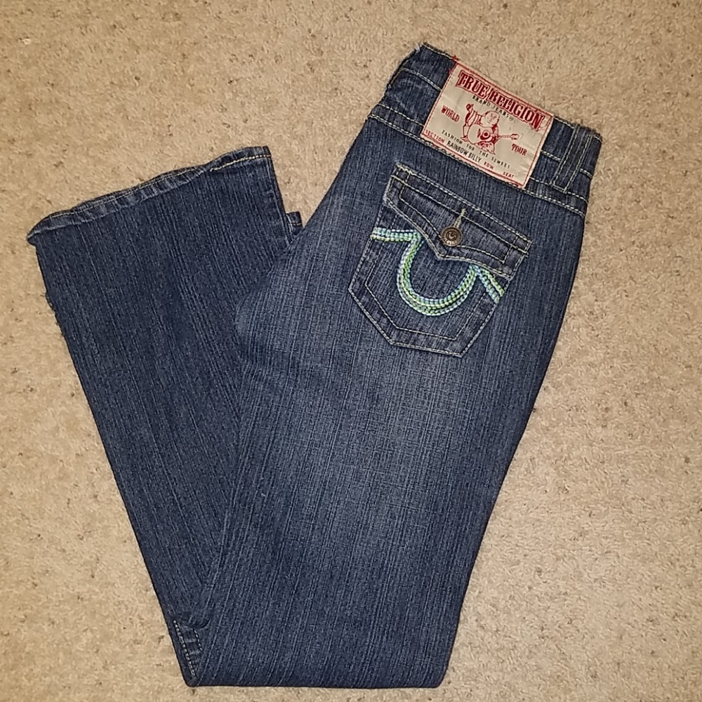 True Religion Rainbow Billy Jeans